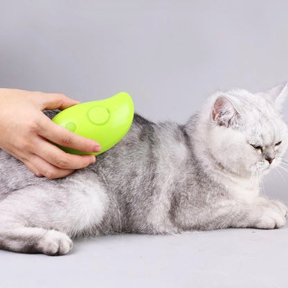 Escova Elétrica de Vapor para Gatos